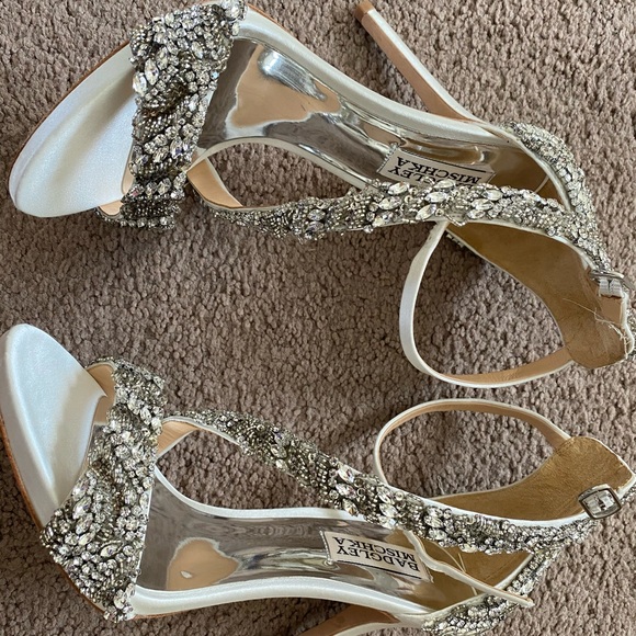 Satin Wedding Shoes - Picture 2 of 3